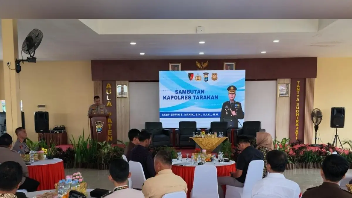 SINERGI : Satreskrim Polres Tarakan menggelar Sosialisasi Penegakan Hukum oleh PPNS untuk mendorong peningkatan koordinasi antara aparat penegak hukum, Kamis (11/6). POLRES TARAKAN&nbsp;