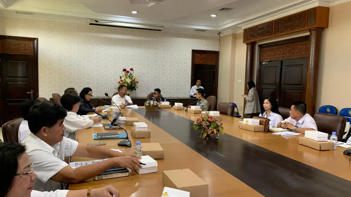 EVALUASI: Suasana forum kemitraan engelolaan kerja sama dan evaluasi Faskes Tahun 2026. FOTO: DIPA/RADAR TARAKAN
