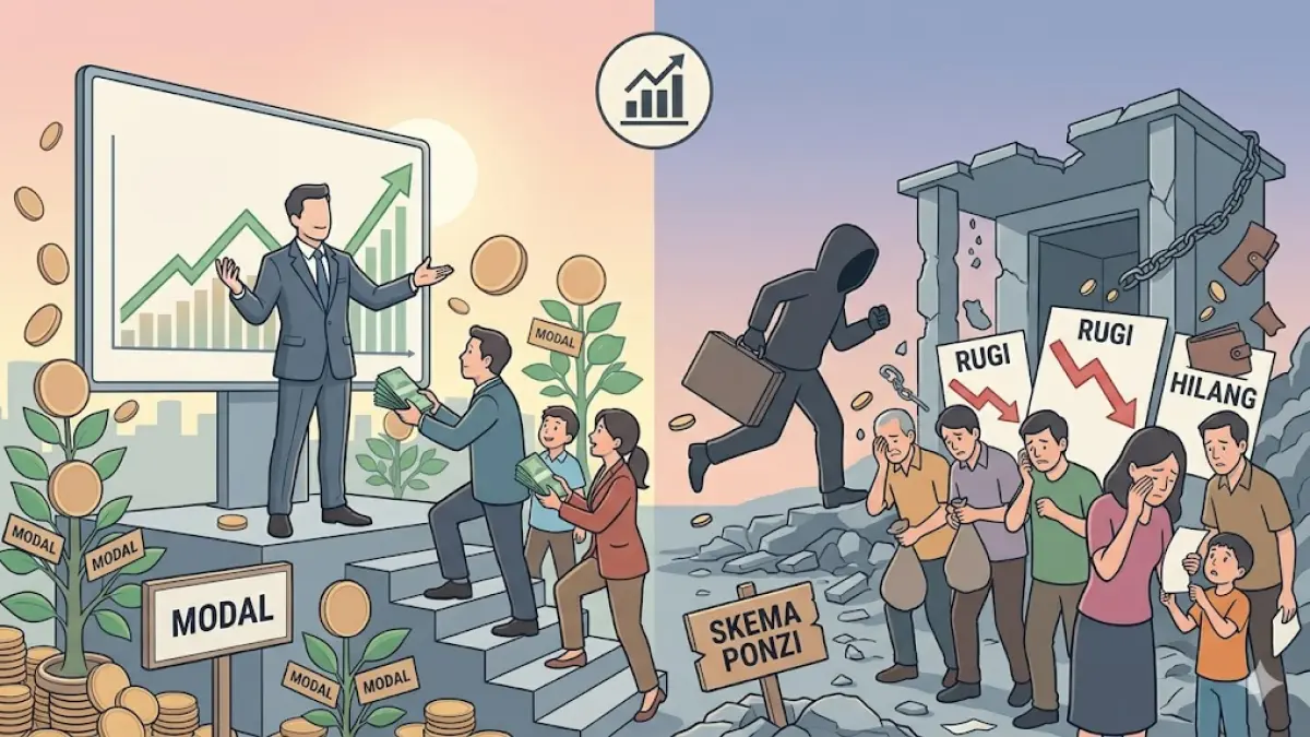 ILUSTRASI INVESTASI BODONG
