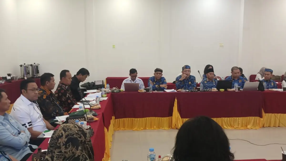 MEMAPARKAN: DPRD Kaltara memaparkan pandangan dalam pembahasan penggunaan data kepesertaan BPJS Kesehatan. AGUS DIAN ZAKARIA/RADAR TARAKAN