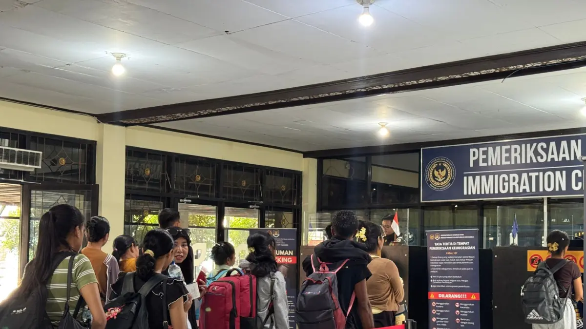 PEMERIKSAAN: Imigrasi Tarakan akan menerapkan sistem pemeriksaan otomatis (autogate) sebagai bagian dari transformasi layanan keimigrasian di Pelabuhan Malundung.&nbsp;