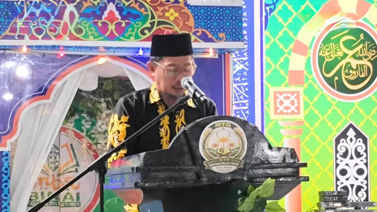 MTQ : Asisten Pemerintahan dan Kesra Bulungan, H. Jamal menbuka kegiatan MTQ Kecamatan Tanjung Palas Timur.
(Taslee/Radar Tarakan)