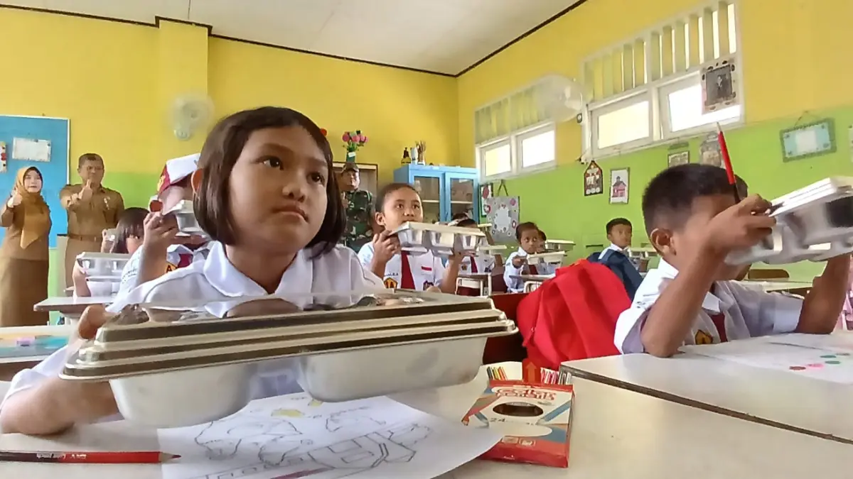 PENOPANG: Aktivitas di salah satu sekolah di Kota Tarakan. AGUS DIAN ZAKARIA/RADAR TARAKAN