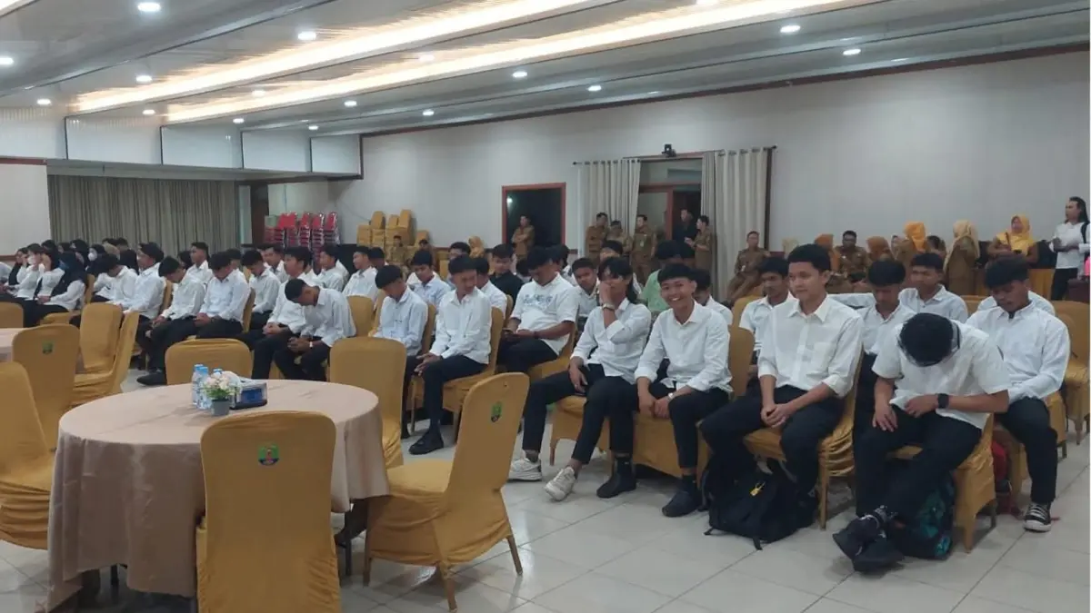 VOKASI : Puluhan peserta Pelatihan Vokasi Nasional &nbsp;yang dinyatakan lolos mengikuti pelatihan yang berlangsung do BLK Nunukan.&nbsp;