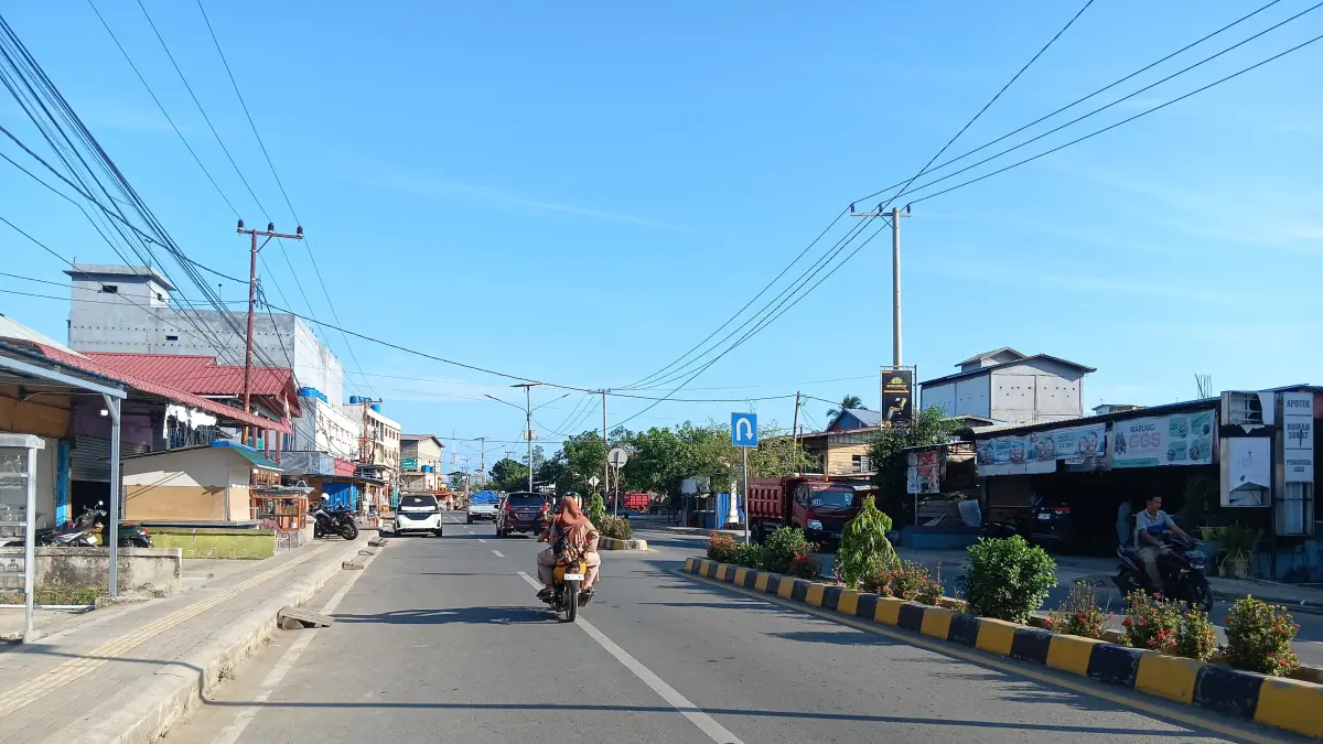 PEMBANGUNAN: Sebatik merupakan salah satu daerah di Kaltara yang diusulkan jadi DOB kota. FOTO: IWAN K/RADAR TARAKAN