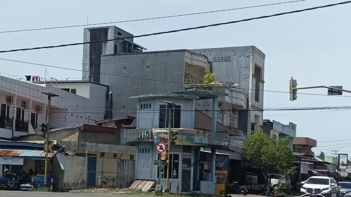 TIDAK DIFUNGSIKAN : Pos Dishub Tarakan yang berlokasi di Jalan Patimura Pamusian. AGUS DIAN ZAKARIA/RADAR TARAKAN