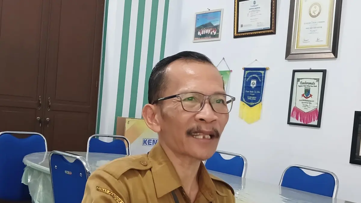 Kepala SDN Utama 2 Tarakan, Maksum. AGUS DIAN ZAKARIA/RADAR TARAKAN
