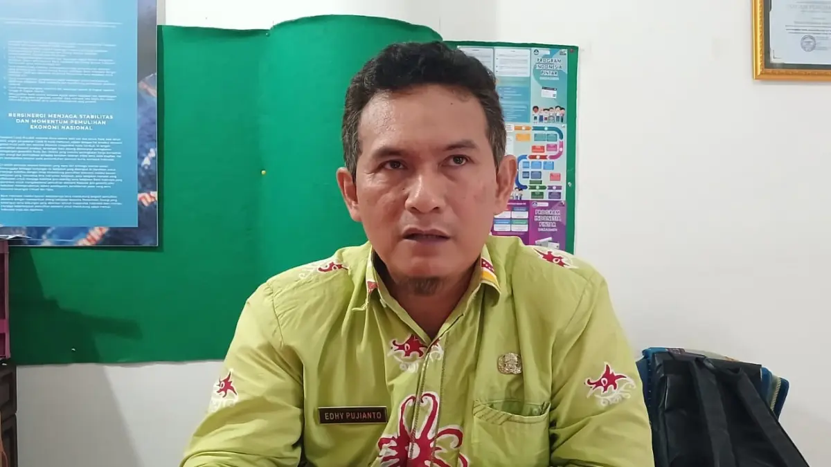 Kabid Dikdas Disdik Tarakan, Edhy Pujianto. AGUS DIAN ZAKARIA/RADAR TARAKAN