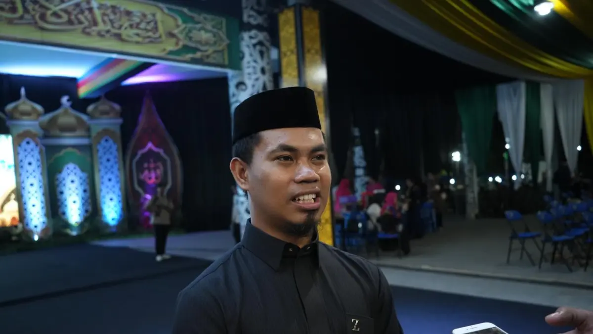 Qari juara dunia asal Indonesia, Syamsuri Firdaus. FOTO: DIPA/RADAR TARAKAN