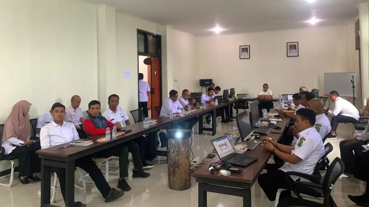 PEMBAHASAN : Badan Pengelola Perbatasan Daerah (BPPD) Kabupaten Nunukan menggelar pertemuan membahas percepatan BSPS Tahun Anggaran 2026.&nbsp;