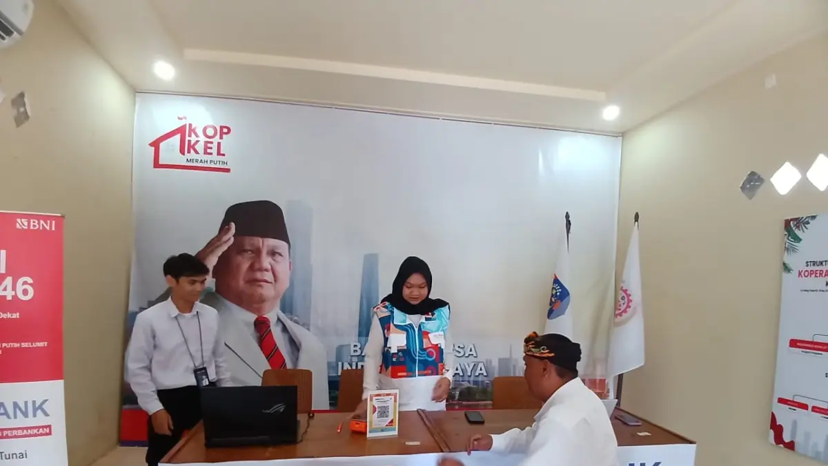 SEMPAT DIRESMIKAN : Suasana peresmian Koperasi Kelurahan Merah-putih tahun 2025 lalu. AGUS DIAN ZAKARIA/RADAR TARAKAN