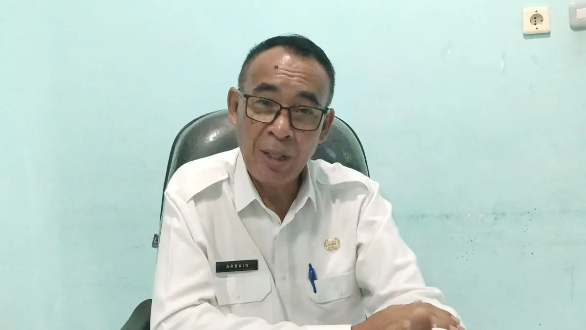 Kepala Dinsos Tarakan, Arbain. AGUS DIAN ZAKARIA/RADAR TARAKAN