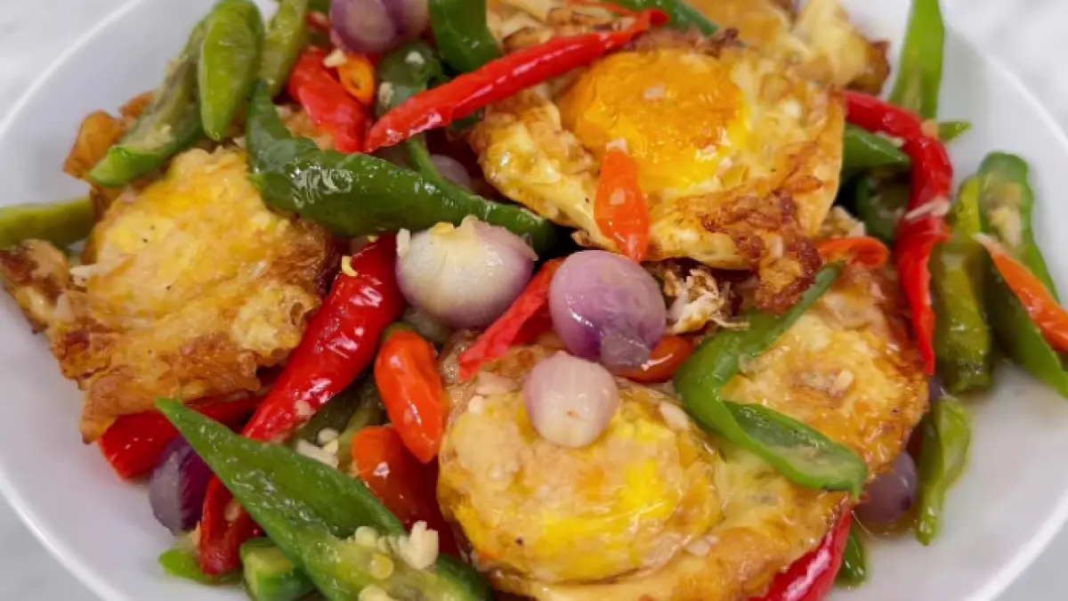 Resep Oseng Telur Pedas yang Enak dan Bikin Nambah Nasi