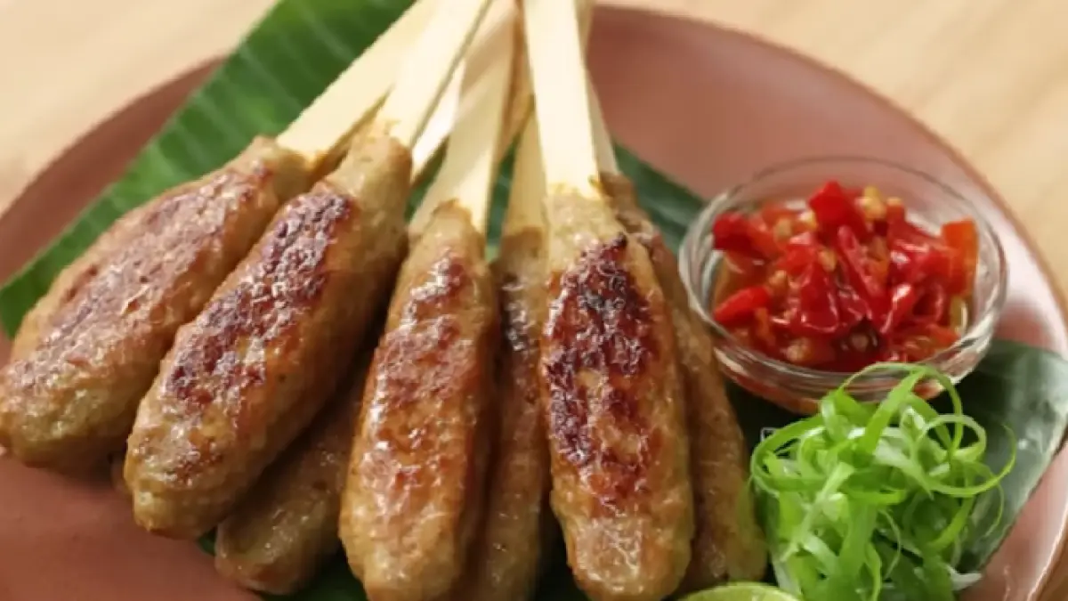 Resep Sate Ayam Lilit Manis yang Lembut dan Tanpa Menggunakan Tepung