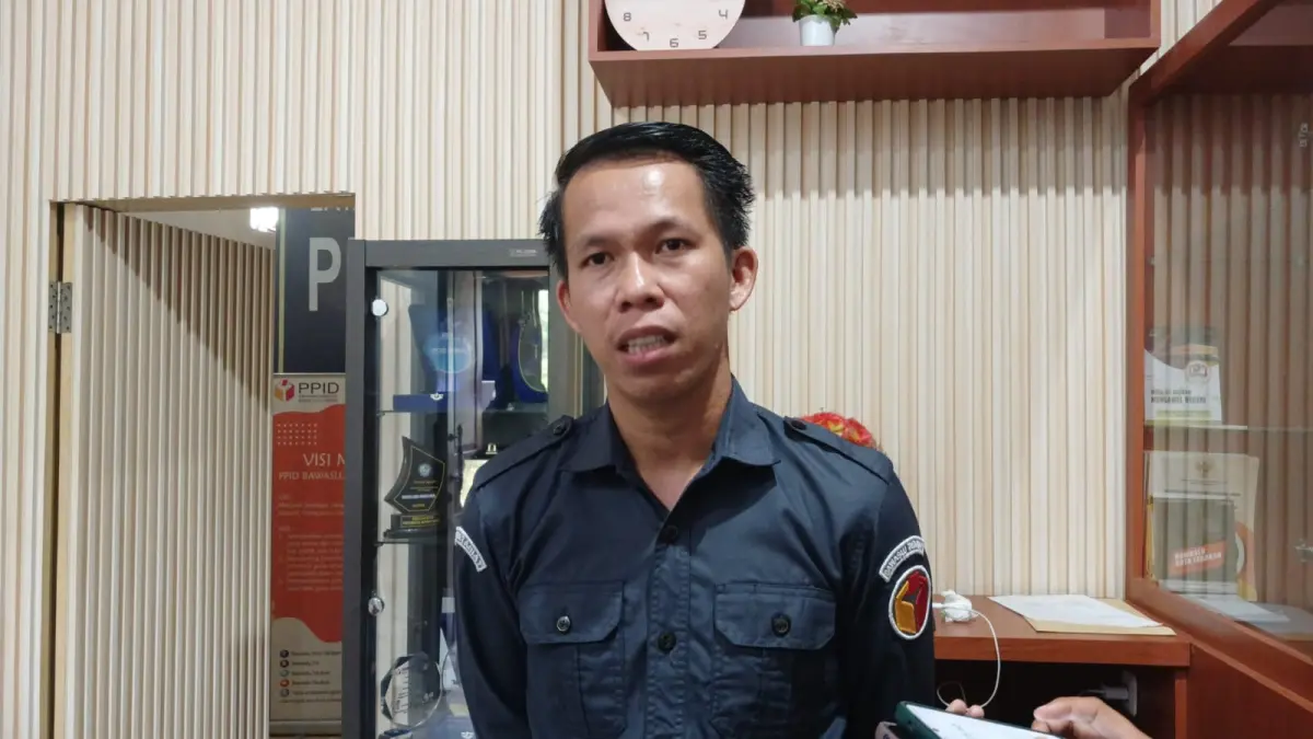 Anggota Bawaslu Kota Tarakan, Johnson, S.Pd. AGUS DIAN ZAKARIA/RADAR TARAKAN