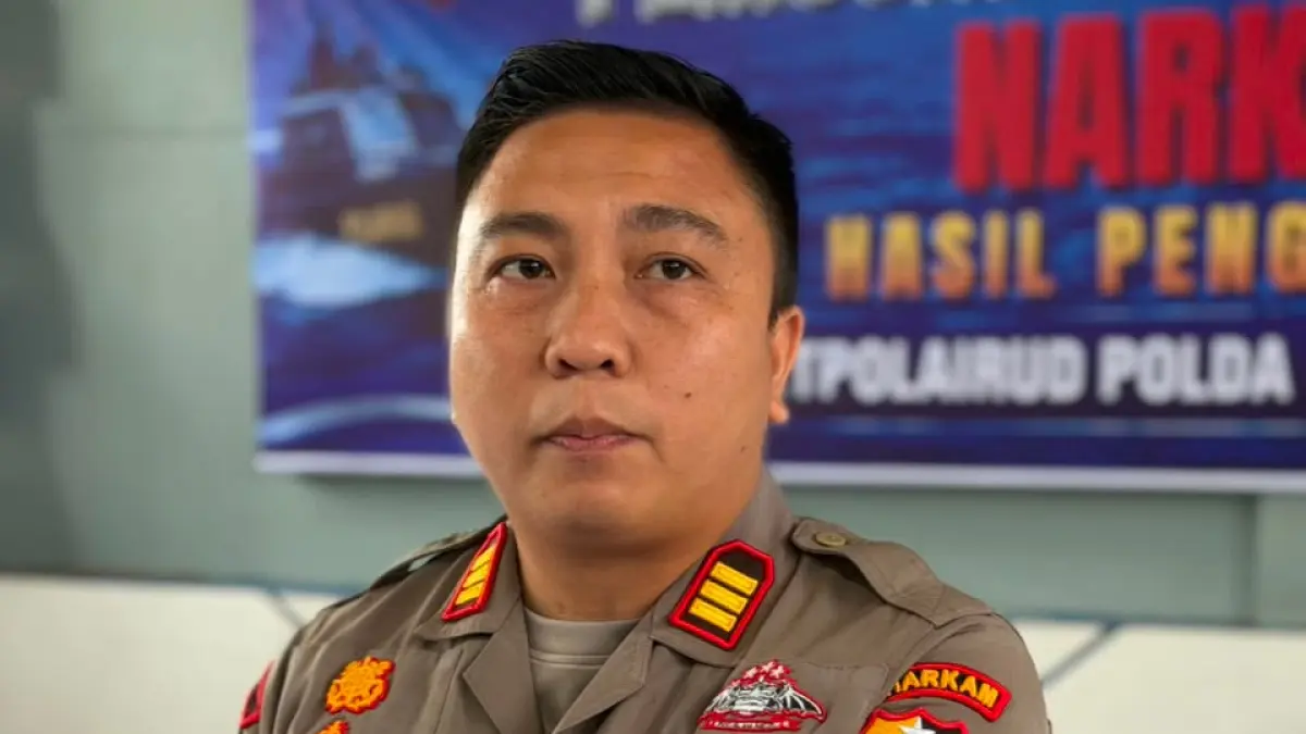Komandan KP Balam Baharkam Polri, AKP Erwin Saputra, S.S.T.Pel., M.Mar. ELIAZAR/RADAR TARAKAN&nbsp;