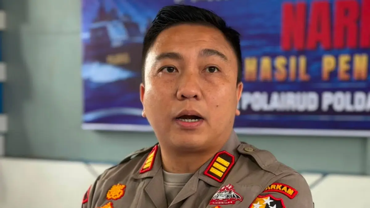 Komandan KP Balam Baharkam Polri, AKP Erwin Saputra, S.S.T.Pel., M.Mar. ELIAZAR/RADAR TARAKAN&nbsp;