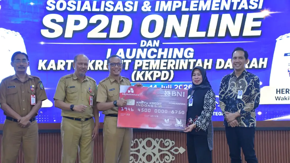 KEUANGAN : Pj Sekretaris Daerah Nunukan, Drs. H. Raden Iwan Kurniawan saat sosialisasi dan implementasi SP2D online dan KKPD pada aplikasi SIPD Penatausahaan. PEMKAB NUNUKAN&nbsp;