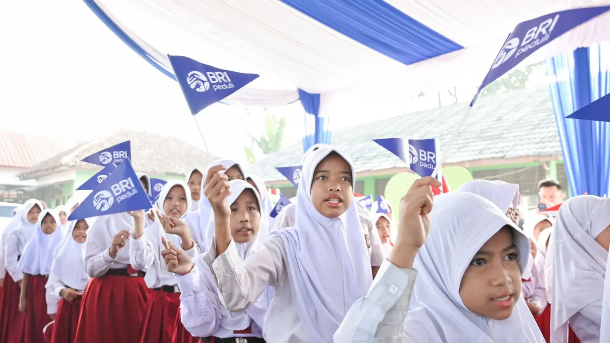 BRI Peduli rayakan Hari Anak Nasional 2026 lewat program Ini Sekolahku, mendukung pendidikan, karakter, dan fasilitas belajar siswa.
