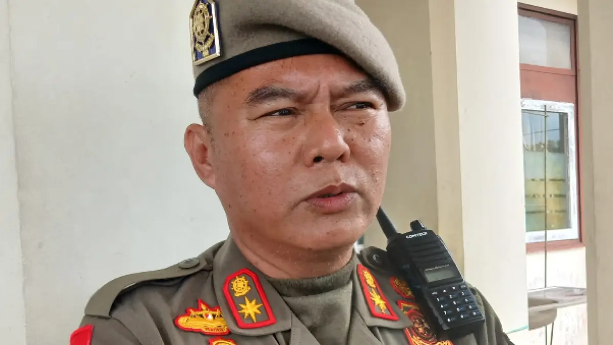 Kepala Satpol PP dan PMK Kota Tarakan Sofyan. AGUS DIAN ZAKARIA/RADAR TARAKAN