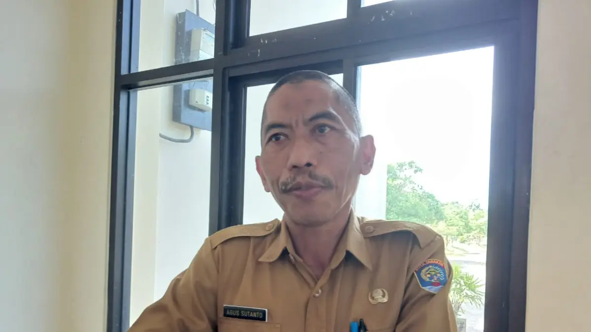 Kepala Disperinaker Kota Tarakan, Agus Sutanto. AGUS DIAN ZAKARIA/RADAR TARAKAN