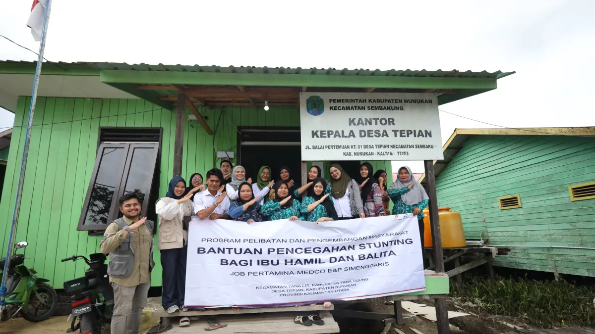JOB Medco EP Seimenggaris bersama IHC RS Pertamina Tarakan menggelar edukasi pencegahan stunting bagi ibu hamil, balita, dan kader kesehatan di Tana Tidung dan Nunukan.