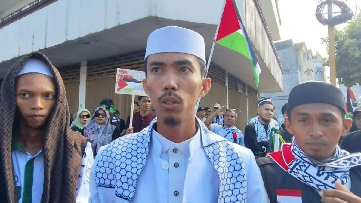 Ketua FPI Tarakan Ahmad Irwan. AGUS DIAN ZAKARIA/RADAR TARAKAN