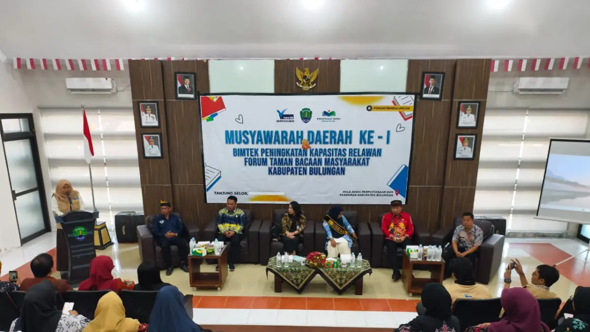 LITERASI: Pelaksanaan Musda I forum TBM  Bulungan di Aula Dinas Perpustakaan dan Kearsipan Bulungan.
