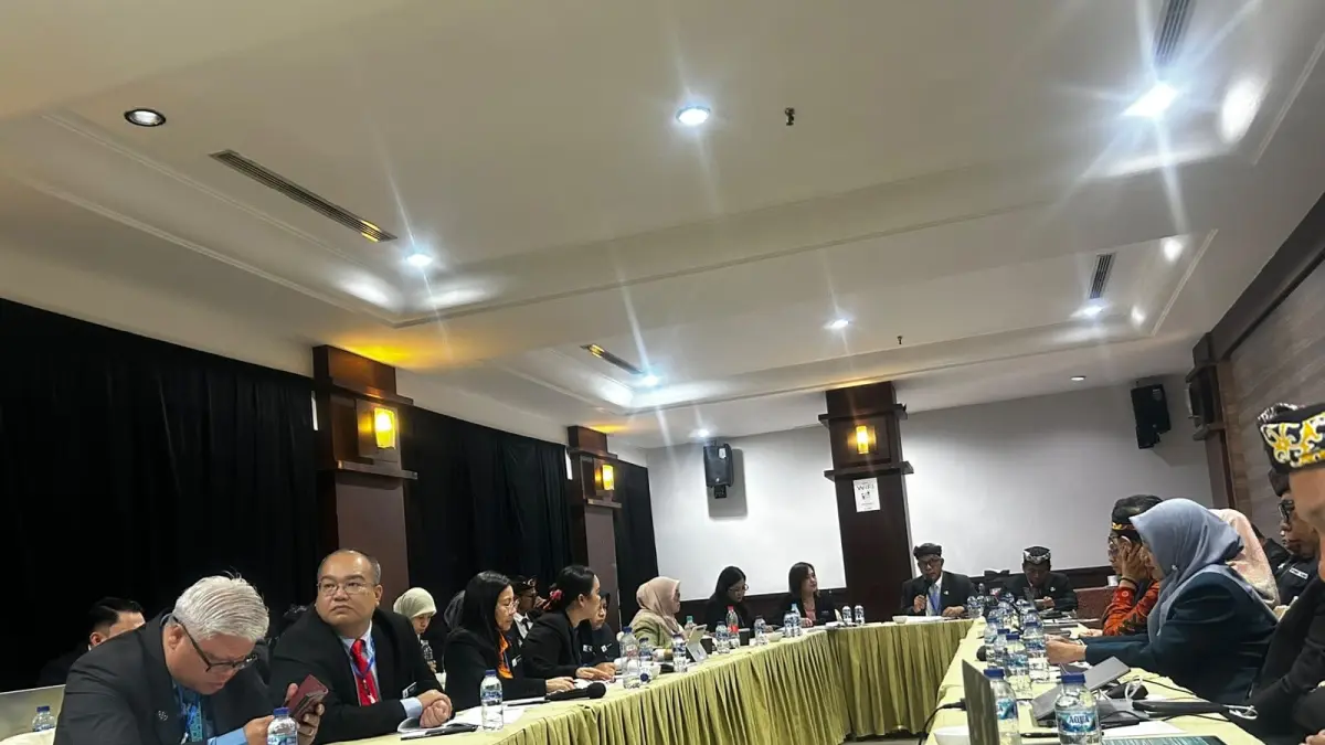 SOSEK MALINDO: Delegasi Pemprov Kaltara dan Pemerintah Negeri Sabah, Malaysia, mengikuti sidang ke-28 KK/JKK Sosek Malindo 2026.

