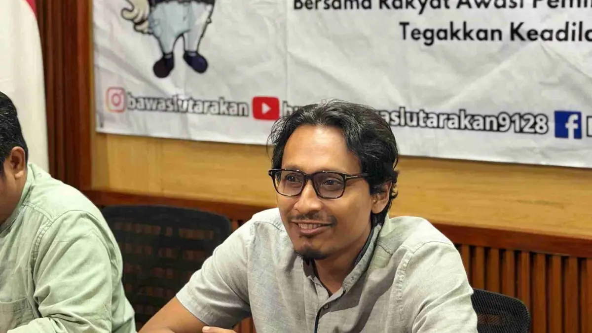 Ketua Bawaslu Kota Tarakan Riswanto. AGUS DIAN ZAKARIA/RADAR TARAKAN