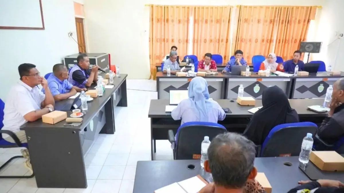 RAPAT KOORDINASI: Sejumlah OPD dan pemangku kepentingan mengikuti rakor membahas evaluasi serta sinkronisasi program pembangunan di lingkungan Pemkab Bulungan.