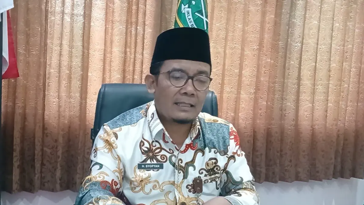 Kepala Kantor Kemenag Kota Tarakan, H. Syopyan. AGUS DIAN ZAKARIA/RADAR TARAKAN
