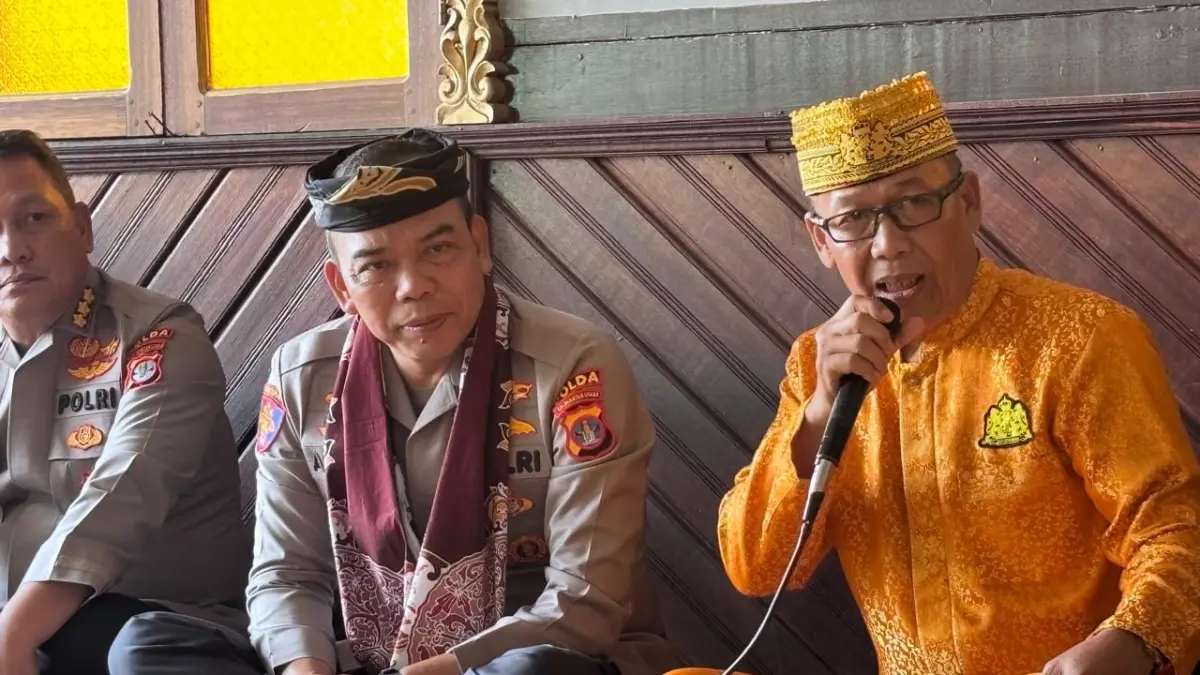 SINERGI : Kapolda Kaltara Irjen Pol Agus Wijayanto menyambangi Kesultanan Bulungan.
