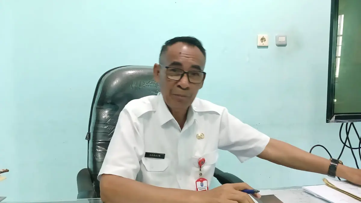 Kepala Dinas Sosial Kota Tarakan Arbain. AGUS DIAN ZAKARIA/RADAR TARAKAN