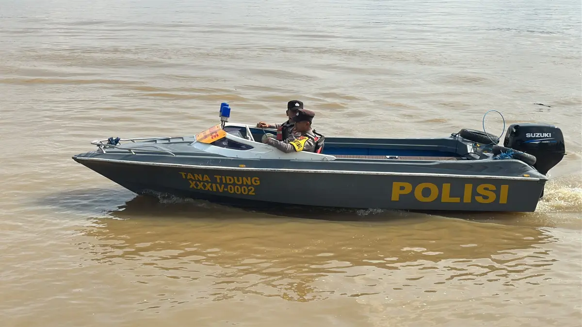 LAYANAN GRATIS: Polres Tana Tidung siagakan ambulans air untuk pasien darurat menuju RSUD Akhmad Berahim Tana Tidung. (FOTO: ISTIMEWA)