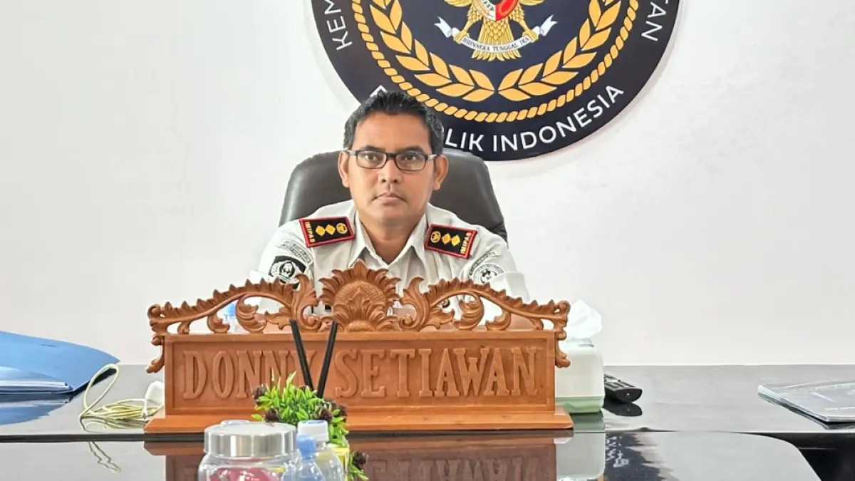 Kepala Lapas Kelas IIB Nunukan,&nbsp;Donny Setiawan