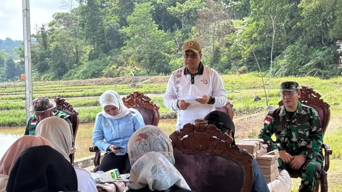PENINGKATAN : Kepala DKPP Nunukan, Masniadi menargetkan tidak hanya pada penambahan luas lahan tetapi hasil pertanian mampu meningkatkan kesejahteraan.&nbsp;