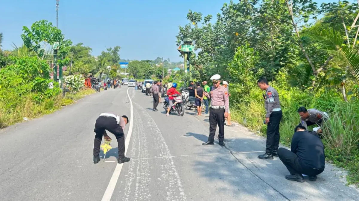 DIHENTIKAN : Satlantas Polres Tarakan menghentikan penyidkan kecelakaan maut di sekitar gapura Jalan Gunung Selatan setelah keluarga korban menempuh jalur damai. SATLANTAS POLRES TARAKAN&nbsp;