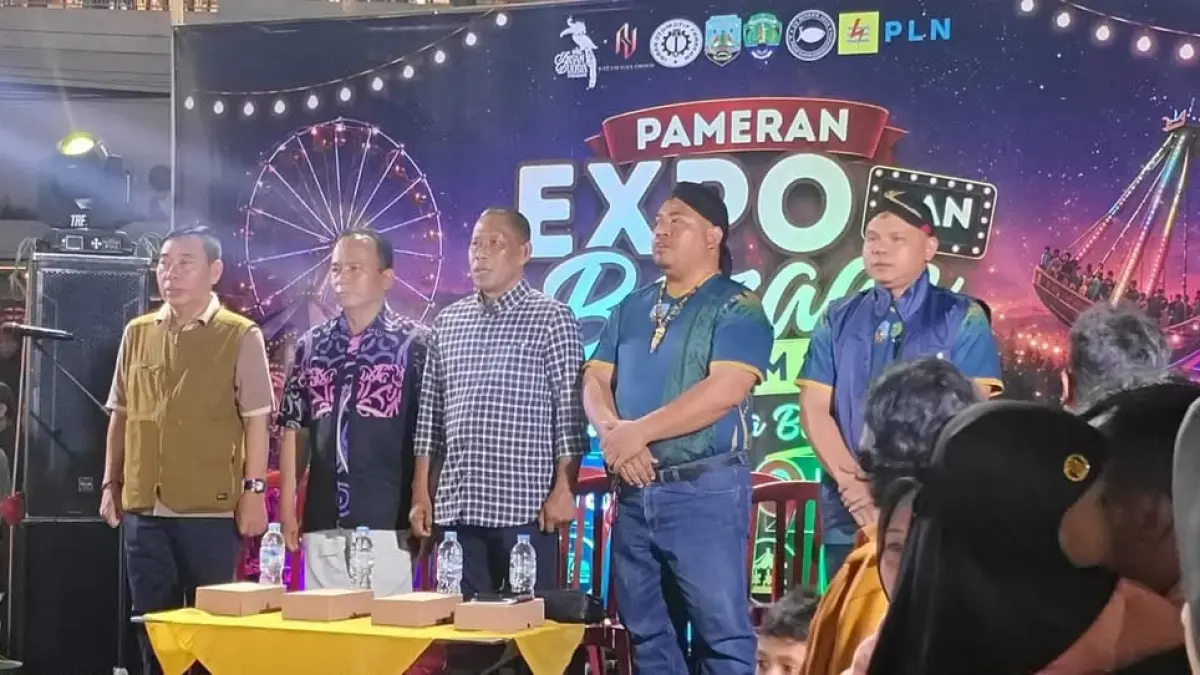 EXPO : Bupati Bulungan Syarwani hadir dan menutup kegiatan expo dan bazar 2026 di Tanjung Selor, baru-baru ini.
(Taslee/Radar Tarakan)