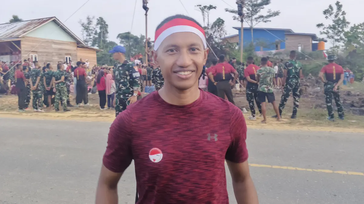 Komandan Yonif TP 922/Upun Taka Tana Tidung Mayor Inf Michael Connis Tanaem