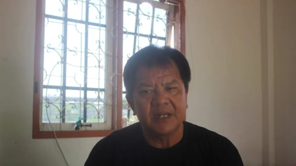 Ketua Persekutuan Dayak Lundayeh Kota Tarakan Yonsep. AGUS DIAN ZAKARIA/RADAR TARAKAN