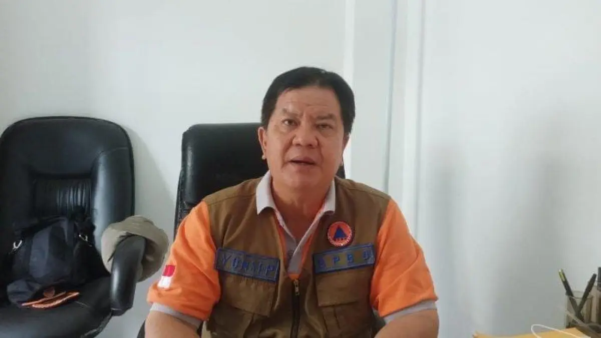 Kepala BPBD Kota Tarakan Yonsep. AGUS DIAN ZAKARIA/RADAR TARAKAN