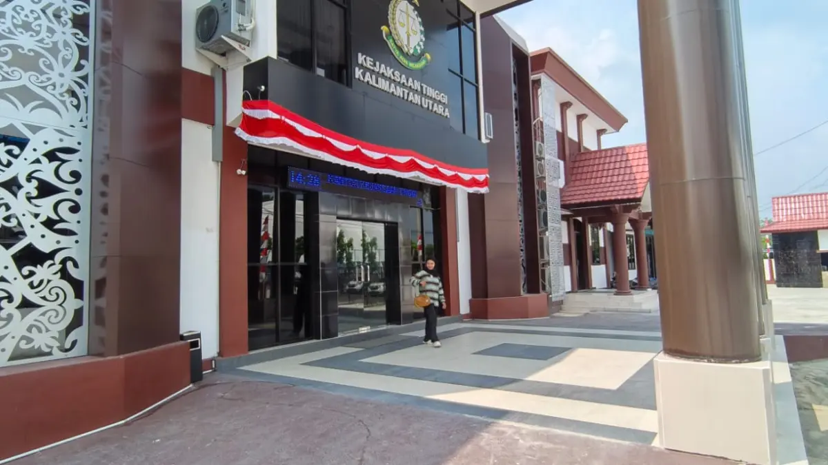 PENDALAMAN KASUS : Gedung Kejati Kaltara yang berlokasi di Jalan D.I. Panjaitan.

