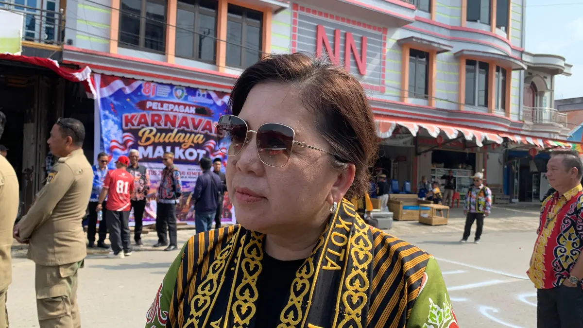 Ketua Umum Dayak Kayan Kabuputen Malinau, Ping Ding. FOTO: DIPA/RADAR TARAKAN
