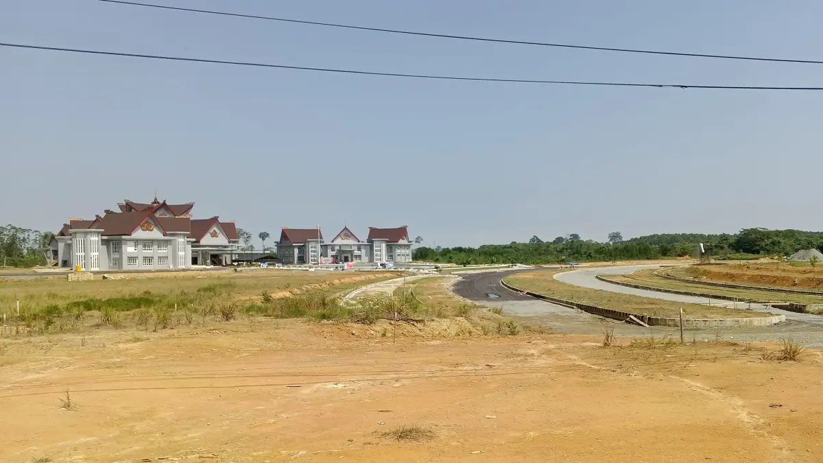 ASET PEMKAB: Lahan puspem Tana Tidung masih proses sertifikasi di BPN Bulungan. (FOTO: SOPIAN/RADAR TARAKAN)