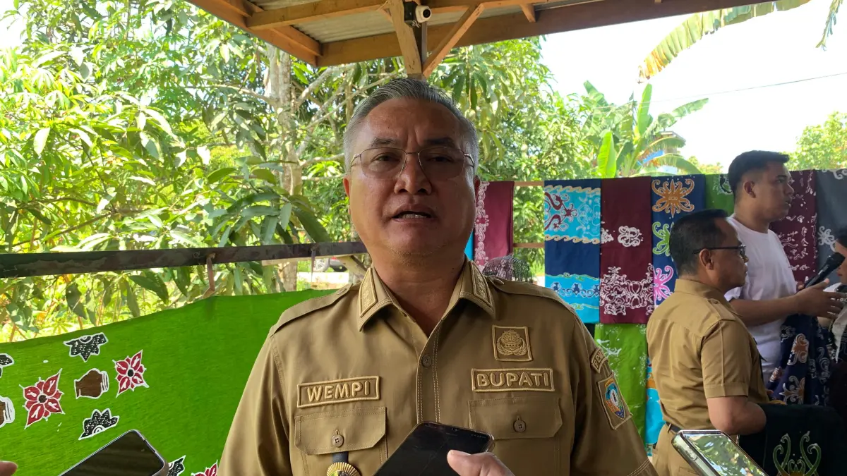 Bupati Malinau Wempi W. Mawa. FOTO: DIPA/RADAR TARAKAN