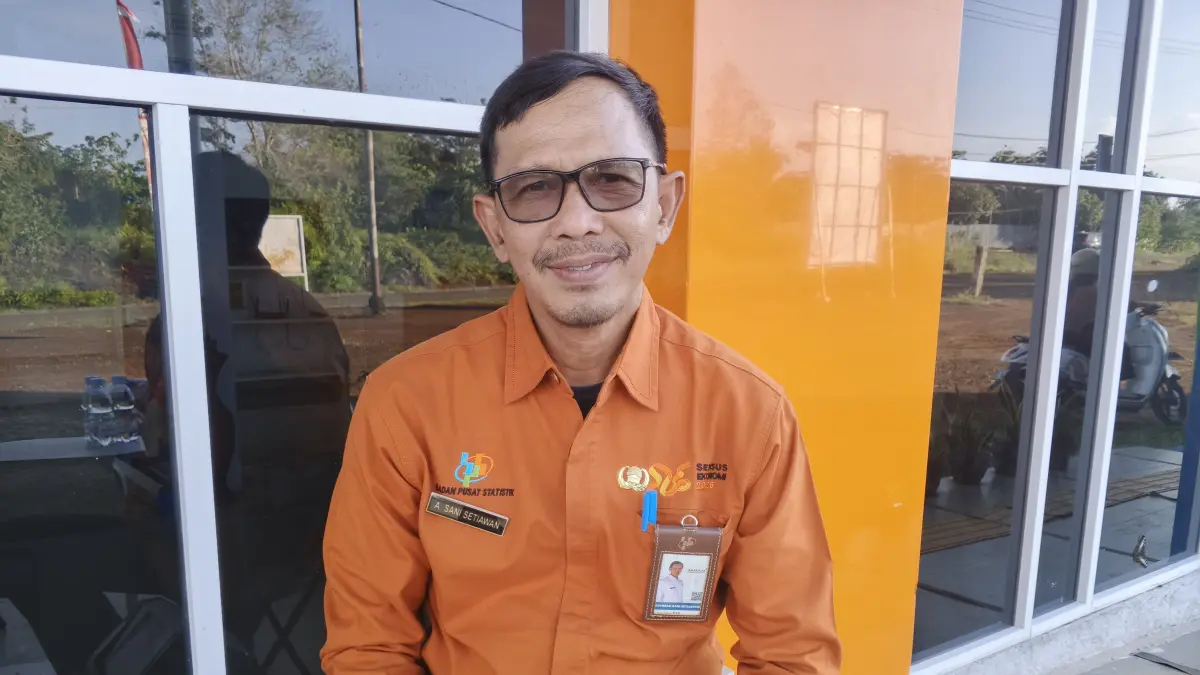 Kepala BPS KTT Achmad Sani Setiawan