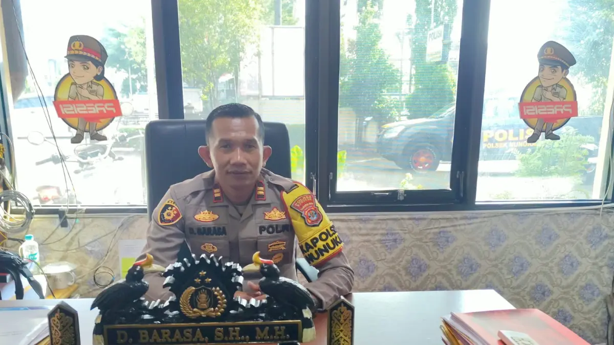 Kapolsek Nunukan&nbsp;Iptu Disco Barasa. ASRULLAH/RADAR TARAKAN