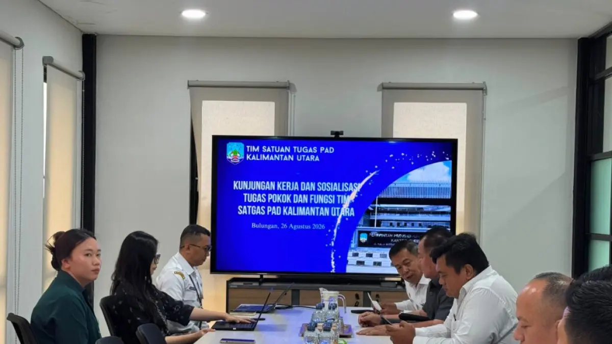 SATGAS : Tim Satgas PAD Kaltara melakukan sosialisasi kepatuhan pajak.&nbsp;(FOTO: DKISP)