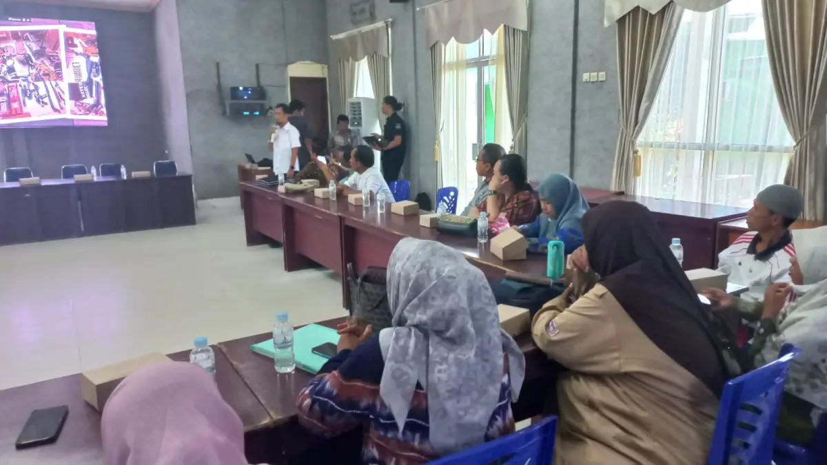
EDUKASI DIGITAL: Sejumlah peserta mengikuti kegiatan edukasi mengenai penggunaan medsos dan potensi paparan konten digital berisiko di Bulungan. 
